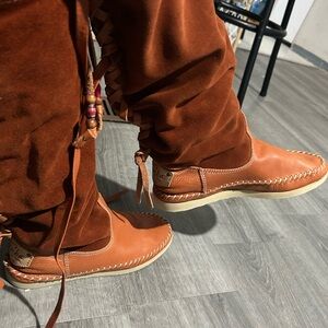 Anthropologie Buyamba,Tan Boots